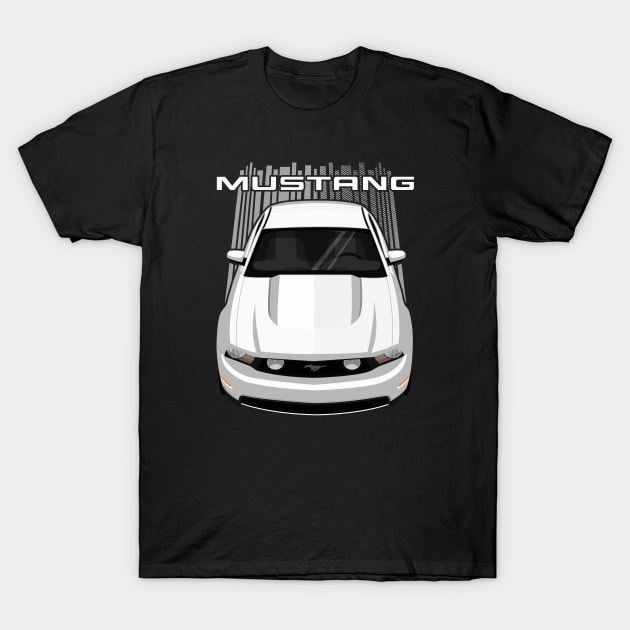 Mustang GT 2010-2012 - White T-Shirt by V8social